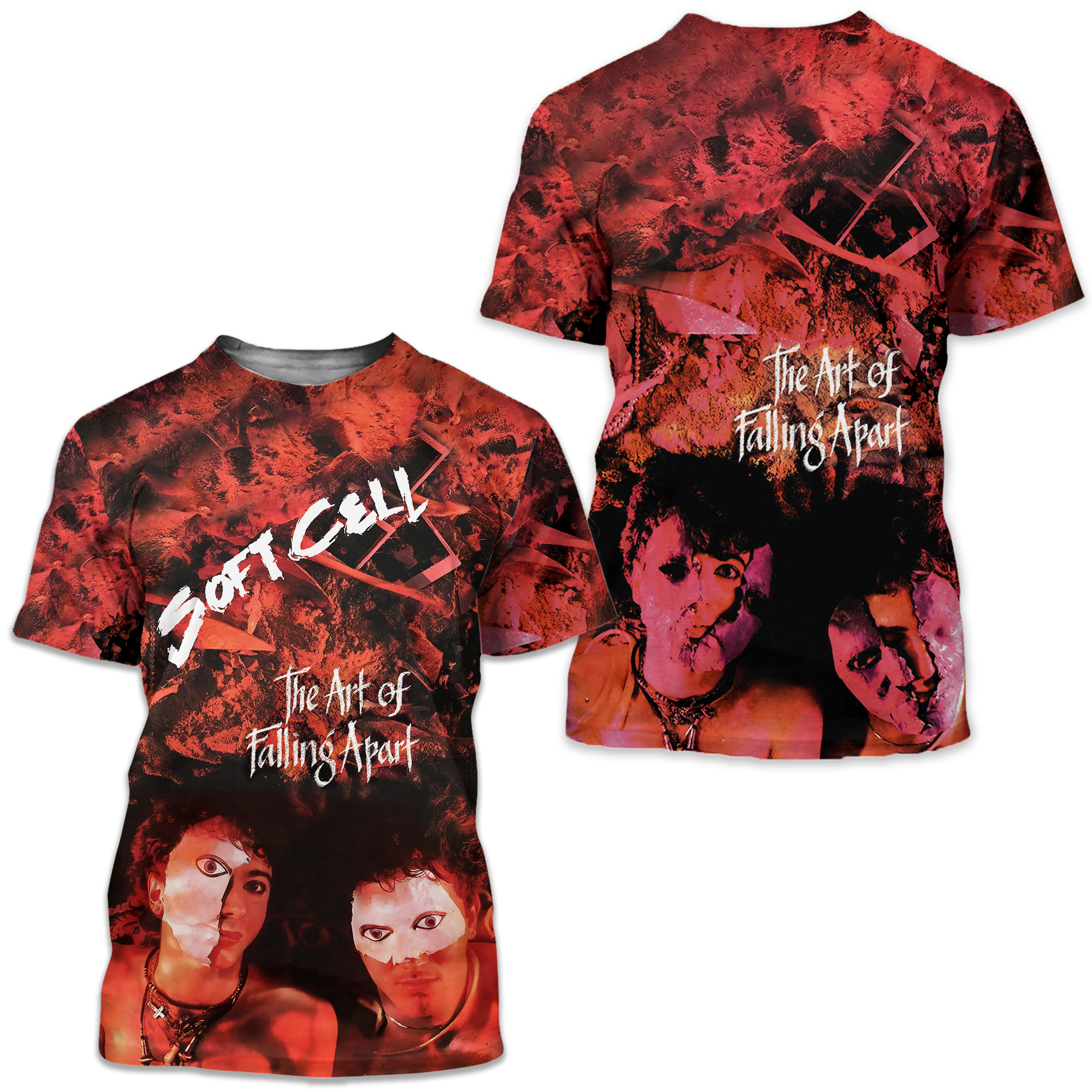 Soft Cell The Art Of Falling Apart Album Cover Aop 3d T-shirt