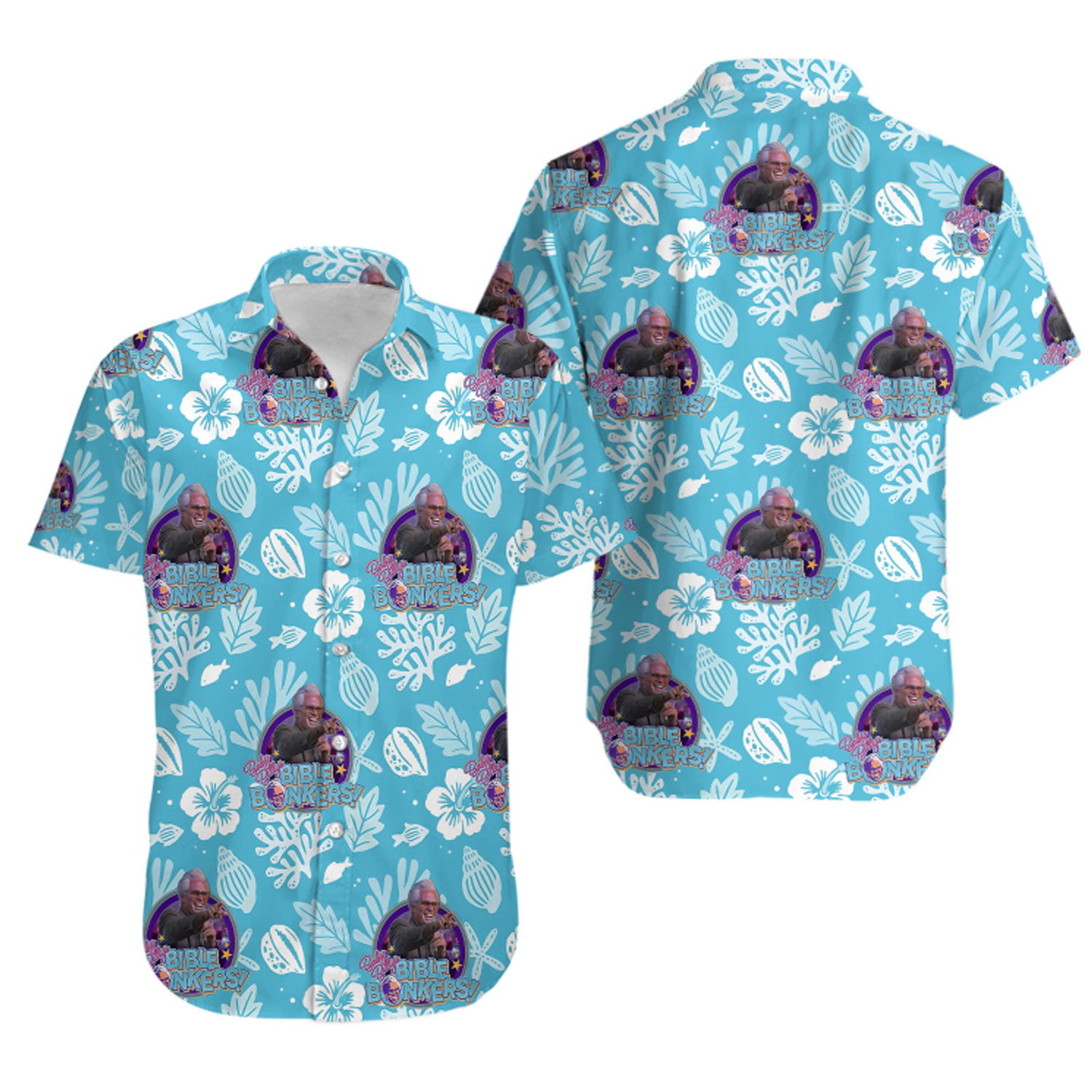 Uncle Baby Billys Bible Bonkers Hawaiian Shirt A