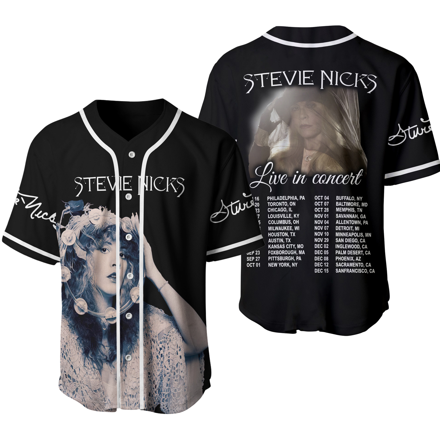 Stevie Nicks Tour 2023 Live In Concert 3d All Over Printed Music