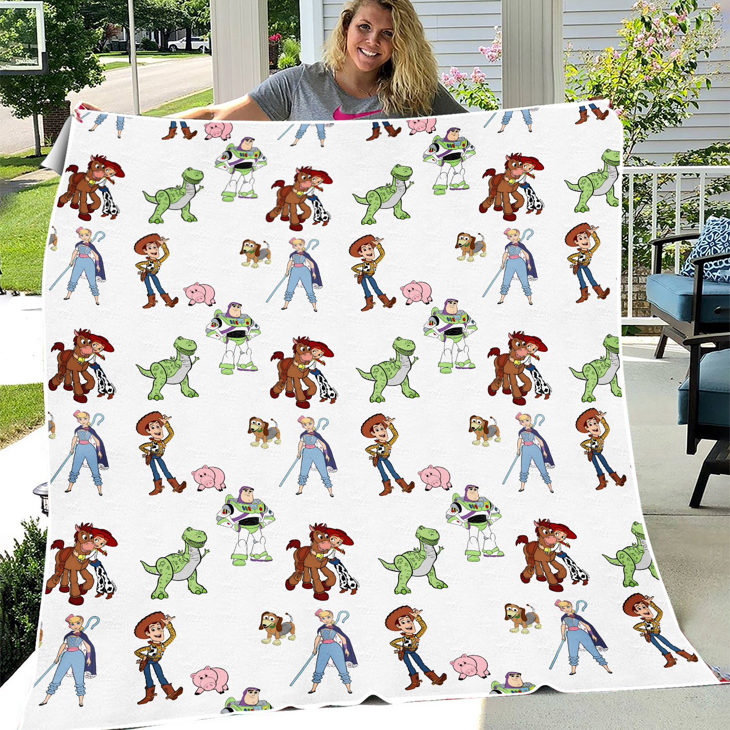 Toy Stories Baby Blanket, Baby Shower Gift