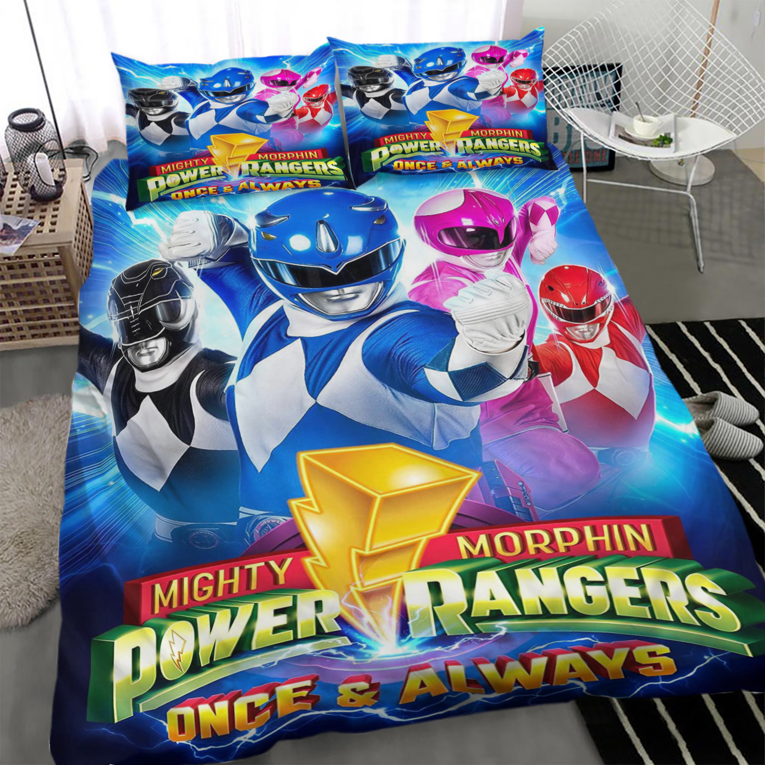 Bedding Sets For Mighty Morphin Power Rangers: Once &amp; Always Comforter Sets Kids