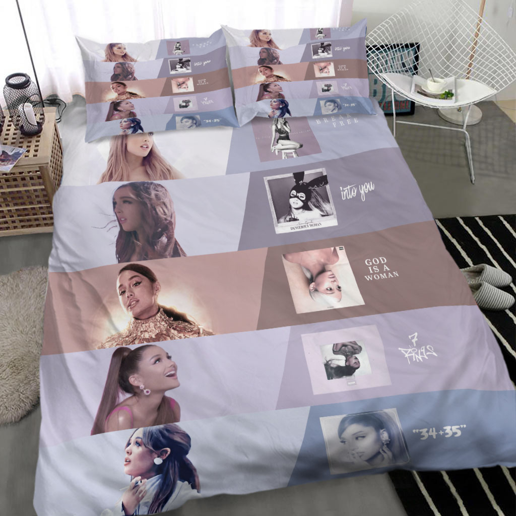 Singer Ariana Printed Bedding Sets, Birthday Gift